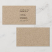 Professionele minimalistische moderne grafische vo visitekaartje (Voorkant / Achterkant)