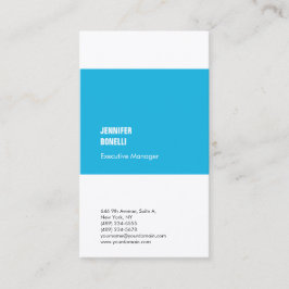 Professionele minimalistische moderne hoogwaardige visitekaartje