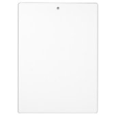 Professionele minimalistische moderne kalligrafie  klembord (Achterkant)