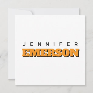 Professionele minimalistische moderne platte kaart