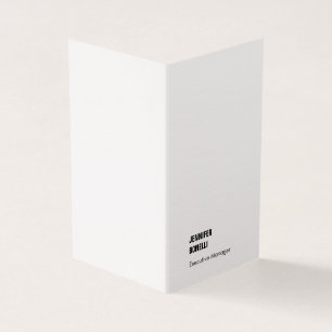 Professionele minimalistische moderne trendy visitekaartje