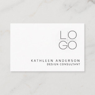 PROFESSIONELE MINIMALISTISCHE QR-CODE (zwart-wit) Visitekaartje