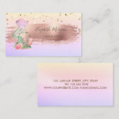 Professionele mixerventilator Confetti, penseellij Visitekaartje (Voorkant / Achterkant)