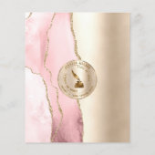 Professionele mobiele handmatige en leningtekenaar flyer (Achterkant)