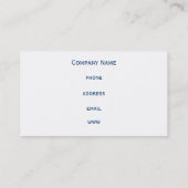 Professionele Mod Mozaïek Visitekaartjes (Achterkant)