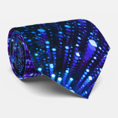 Professionele mode grafische illusie trippy herenm stropdas (Opgerold)