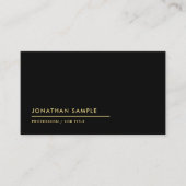 Professionele moderne aangepaste QR-code Elegant z Visitekaartje (Voorkant)