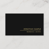 Professionele moderne aangepaste QR-code Elegant z Visitekaartje (Voorkant)