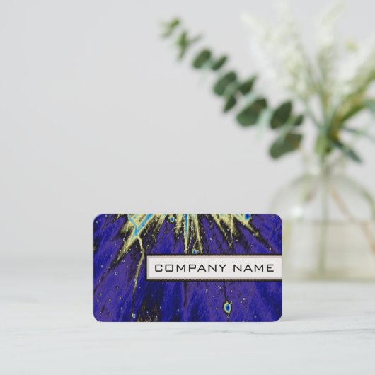 Professionele moderne Abstracte kunst elegant #19 Visitekaartje (Staand voorkant)