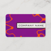 Professionele moderne Abstracte kunst elegant #41 Visitekaartje (Voorkant)