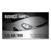 Professionele moderne auto magnetisch visitekaartje (Voorkant)