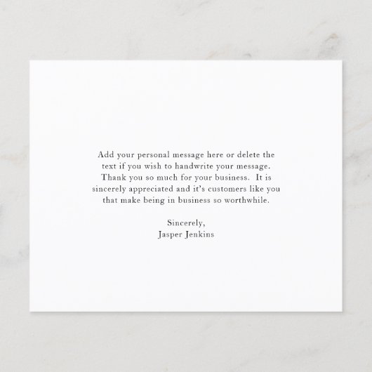 Professionele moderne begroting Bedrijfs Hartelijk Flyer (Achterkant)