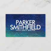 Professionele moderne betonnen textuur visitekaartje (Voorkant)