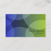 Professionele Moderne Bold & Trendy Designer Visitekaartje (Voorkant)