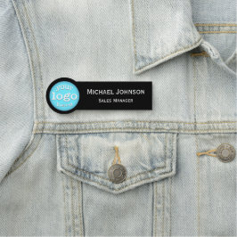 Professionele Moderne Custom Business Logo Medewer Naamplaatje