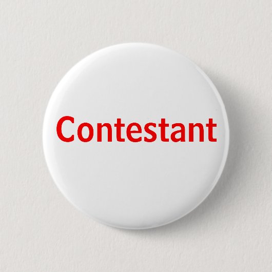 professionele moderne deelnemer speld ronde button 5,7 cm (Voorkant)