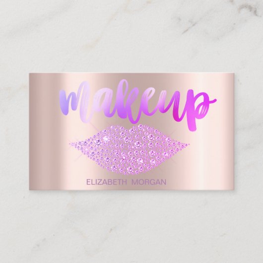 Professionele, moderne diamanten, Roos Gold Visitekaartje (Voorkant)