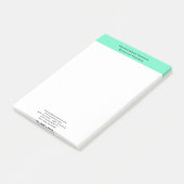 Professionele, moderne, eenvoudige flatpanel post-it® notes (Schuin)