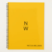 Professionele moderne eenvoudige minimalistische g planner (Voorkant)