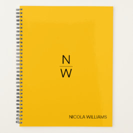 Professionele moderne eenvoudige minimalistische g planner