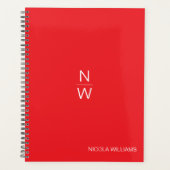 Professionele moderne eenvoudige minimalistische h planner (Voorkant)