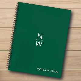 Professionele Moderne Eenvoudige Minimalistische J Notitieboek