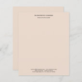 Professionele, moderne, eenvoudige platte Linen (Voorkant / Achterkant)