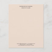 Professionele, moderne, eenvoudige platte Linen (Voorkant)