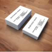 Professionele, moderne, eenvoudige Premium-zijde Visitekaartje