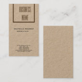 Professionele, moderne Elegant Red Custom Minimali Visitekaartje (Voorkant / Achterkant)