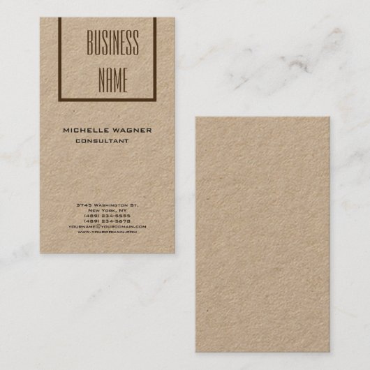 Professionele, moderne Elegant Red Custom Minimali Visitekaartje (Voorkant / Achterkant)