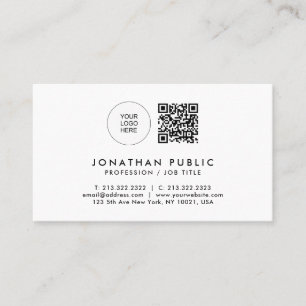Professionele moderne elegante aangepaste tekst Sj Visitekaartje