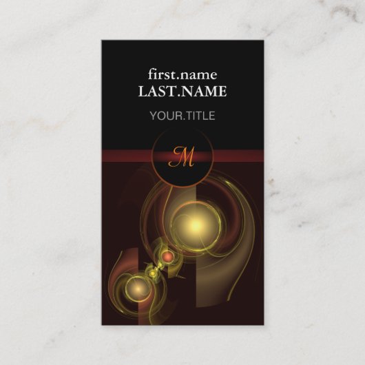 Professionele, moderne, elegante behuizing uniek visitekaartje (Voorkant)