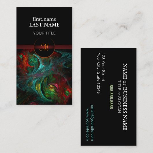 Professionele moderne elegante kliniek Nova Visitekaartje (Voorkant / Achterkant)