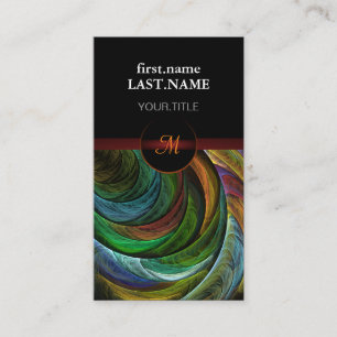 Professionele Moderne Elegante Koele Kleur Visitekaartje