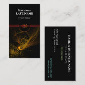 Professionele, moderne, elegante kraamklinken visitekaartje (Voorkant / Achterkant)