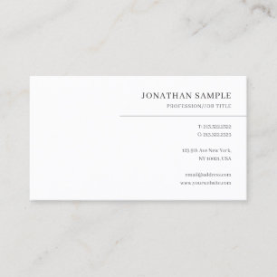 Professionele moderne elegante minimalistische Sja Visitekaartje
