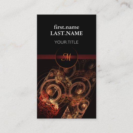 Professionele, moderne, elegante muziek visitekaartje (Voorkant)