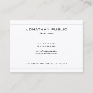 Professionele, moderne, elegante ontwerprendy visitekaartje