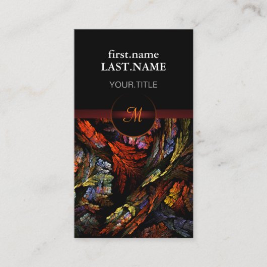 Professionele moderne elegante standaard visitekaartje (Voorkant)