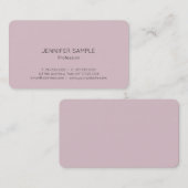 Professionele, moderne elegante stijlvolle design  visitekaartje (Voorkant / Achterkant)