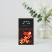 Professionele moderne elegante wolk visitekaartje (Staand voorkant)