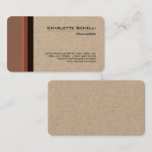 Professionele, moderne en minimale beeldprijs visitekaartje (Voorkant / Achterkant)