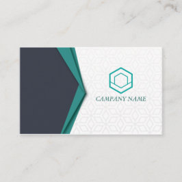 Professionele, moderne, groene bedrijven visitekaartje