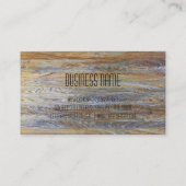 Professionele moderne houten korrels #5 visitekaartje (Achterkant)