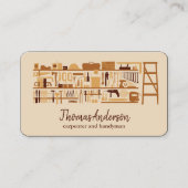 Professionele Moderne Huis Reparatie Handyman Visitekaartje (Voorkant)