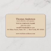 Professionele Moderne Huis Reparatie Handyman Visitekaartje (Achterkant)