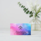 Professionele Moderne Huis Reparatie Handyman Visitekaartje (Staand voorkant)