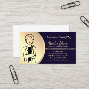 Professionele Moderne Huis Reparatie Handyman Visitekaartje