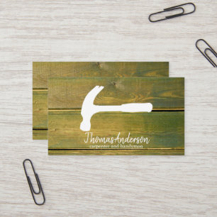 Professionele Moderne Huis Reparatie Handyman Visitekaartje